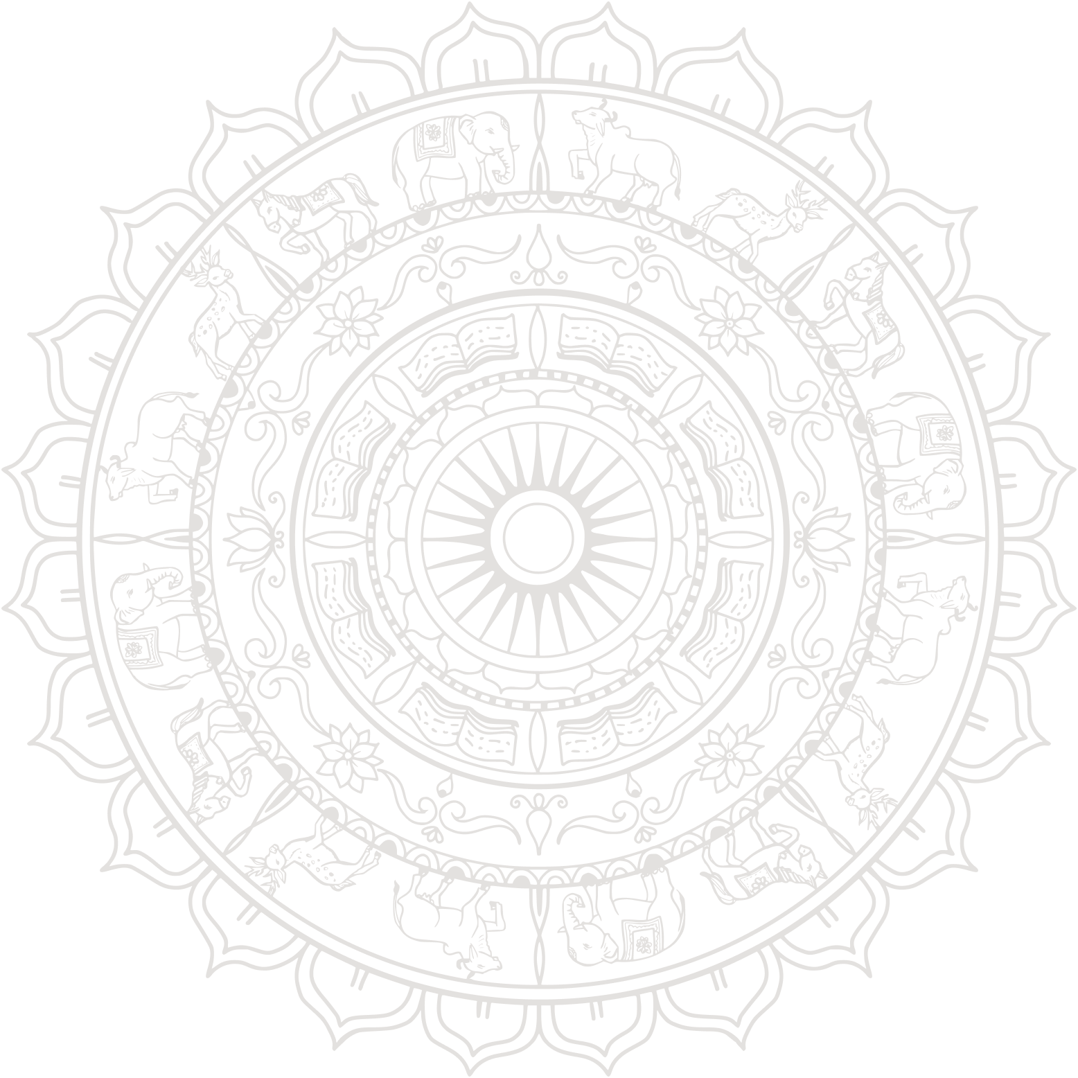 Animated mandala